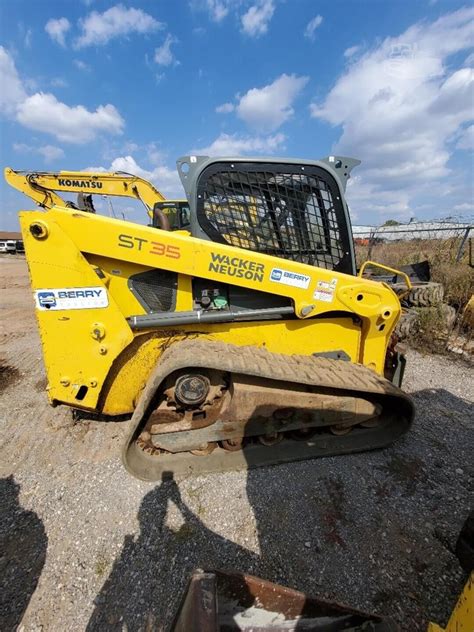 wacker neuson skid steer races|wacker neuson st35 for sale.